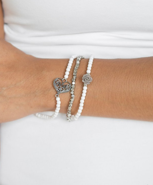 Lover's Loot Bracelet White