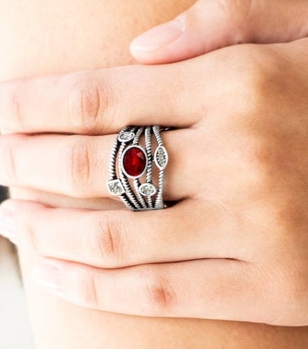 Cosmic Combo Ring Red