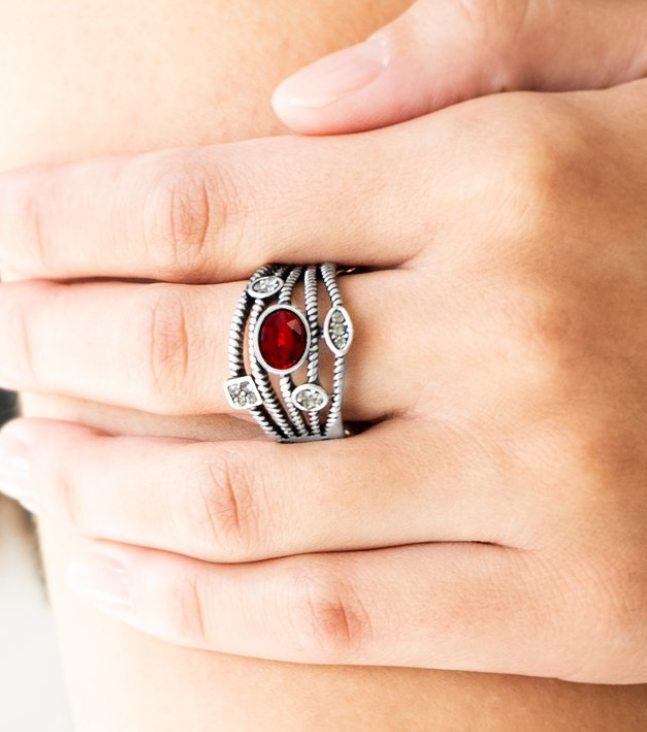 Cosmic Combo Ring Red