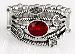 Cosmic Combo Ring Red