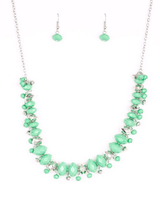 Load image into Gallery viewer, BRAG&#39;s 2 Riches Necklace Green