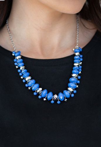 BRAG's 2 Riches Necklace Blue