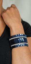 Load image into Gallery viewer, MERMAID Service Blue/Silver (1 bracelet 2 styles)